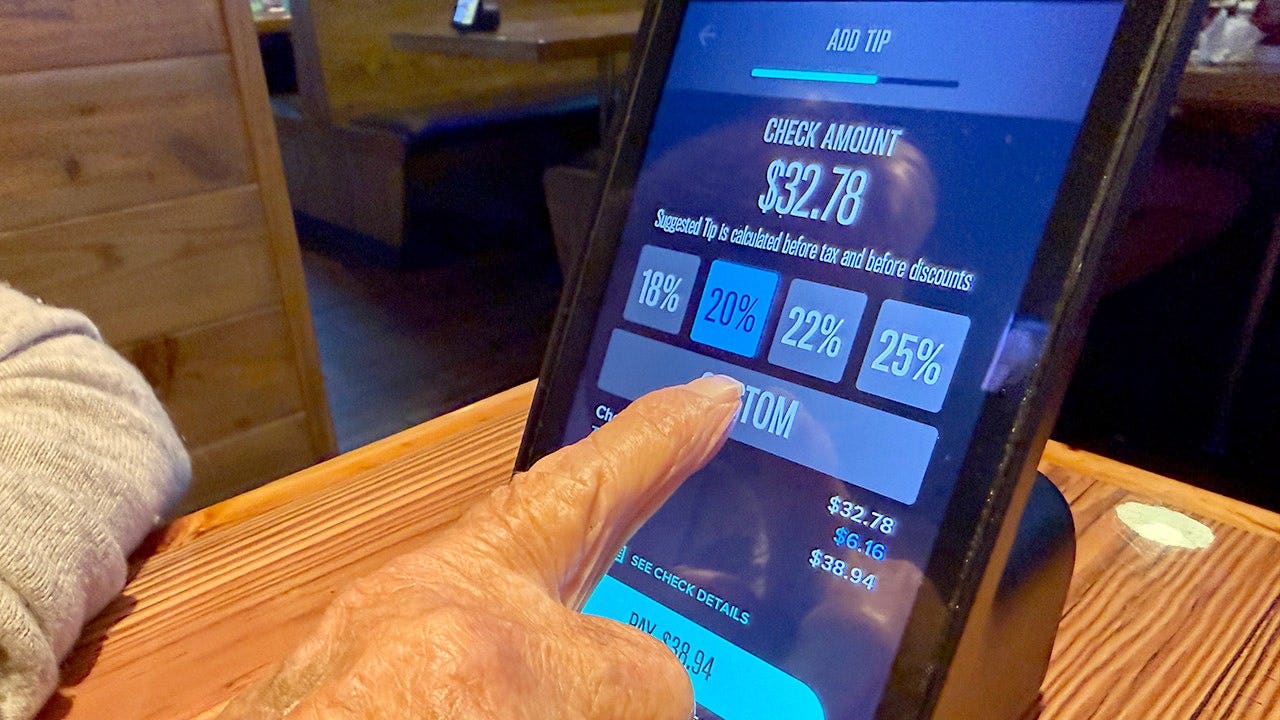 Tipping practices in US 'have become ridiculous,' Americans say in new survey | Fox News
